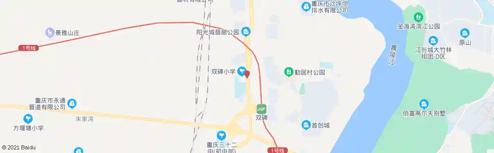 重庆四校还建房_公交站地图_重庆公交_妙搜公交查询2025