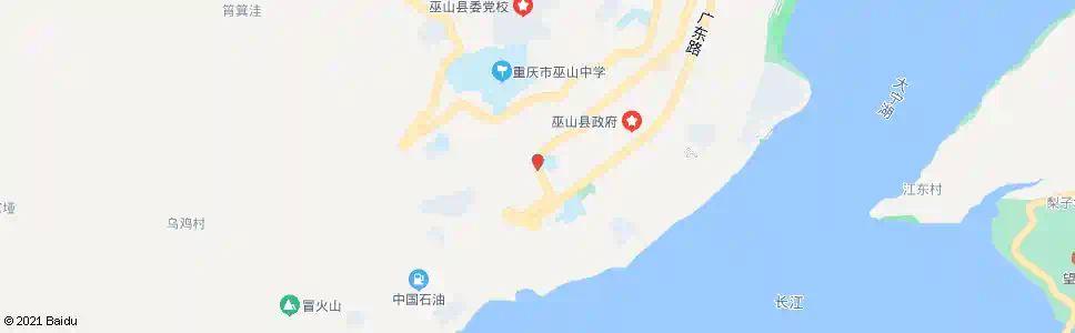 重庆巫山检察院_公交站地图_重庆公交_妙搜公交查询2025