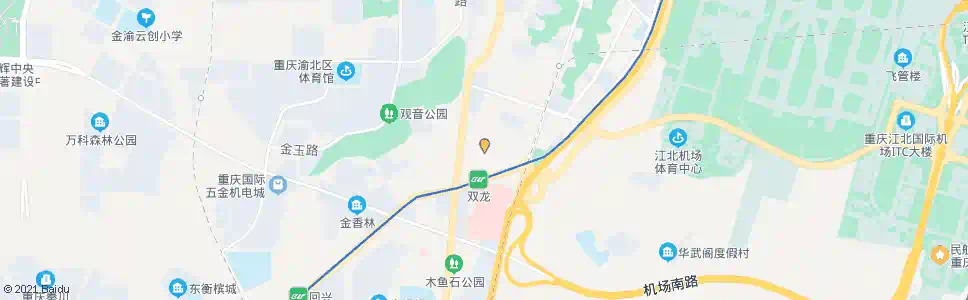 重庆渝北区检察院_公交站地图_重庆公交_妙搜公交查询2025