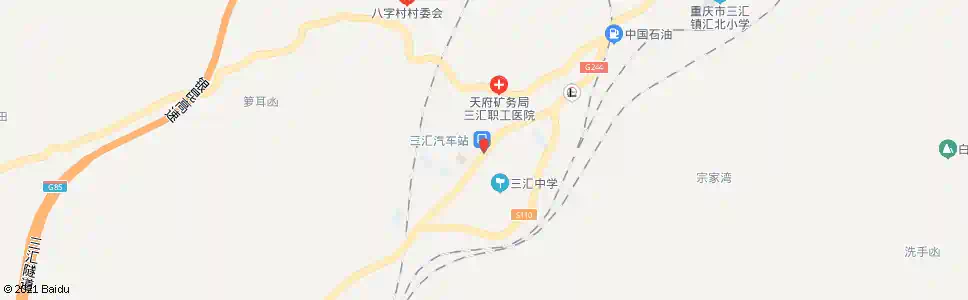 重庆华蓥路_公交站地图_重庆公交_妙搜公交查询2025