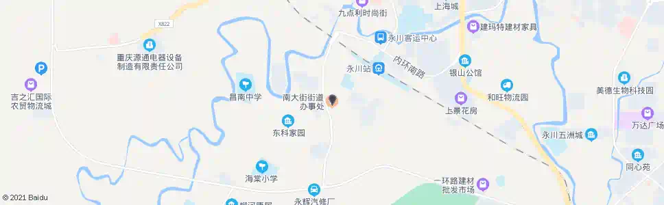 重庆南大街办事处_公交站地图_重庆公交_妙搜公交查询2025