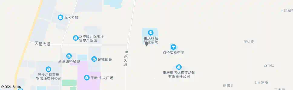 重庆科技学院_公交站地图_重庆公交_妙搜公交查询2025