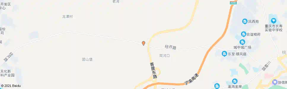 重庆菩提立交_公交站地图_重庆公交_妙搜公交查询2025