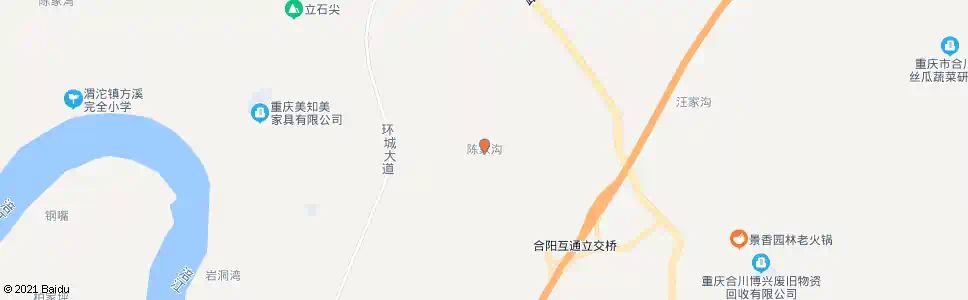 重庆陈家沟_公交站地图_重庆公交_妙搜公交查询2025