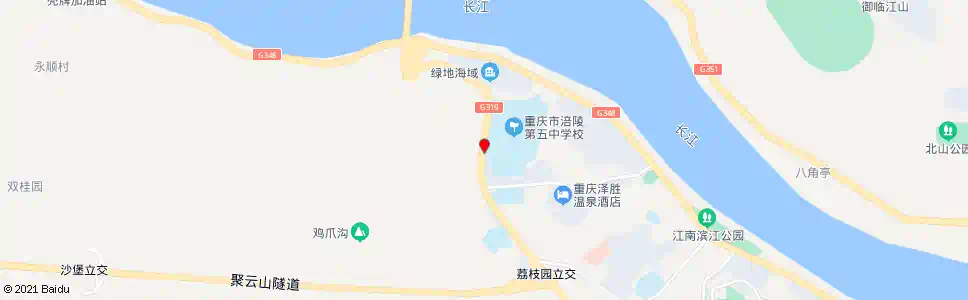 重庆五中迎宾大道_公交站地图_重庆公交_妙搜公交查询2025