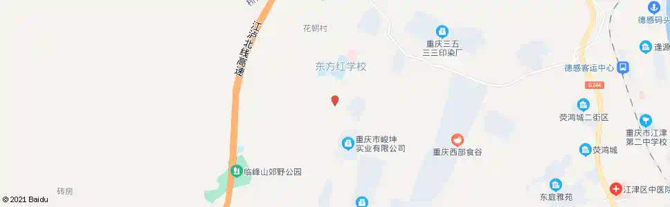 重庆东方红桥_公交站地图_重庆公交_妙搜公交查询2025