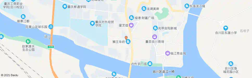 重庆合洲医院_公交站地图_重庆公交_妙搜公交查询2025