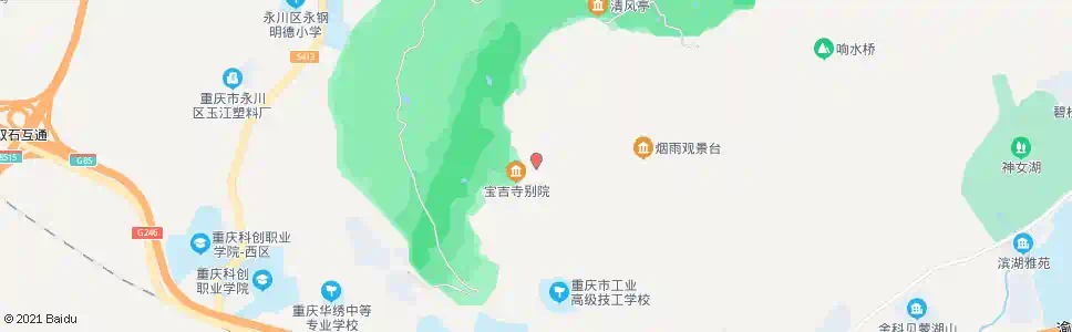 重庆茶研所_公交站地图_重庆公交_妙搜公交查询2025