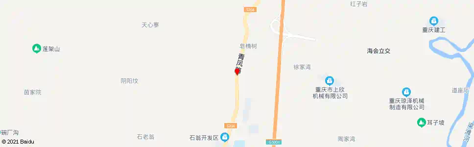 重庆皂角树_公交站地图_重庆公交_妙搜公交查询2025