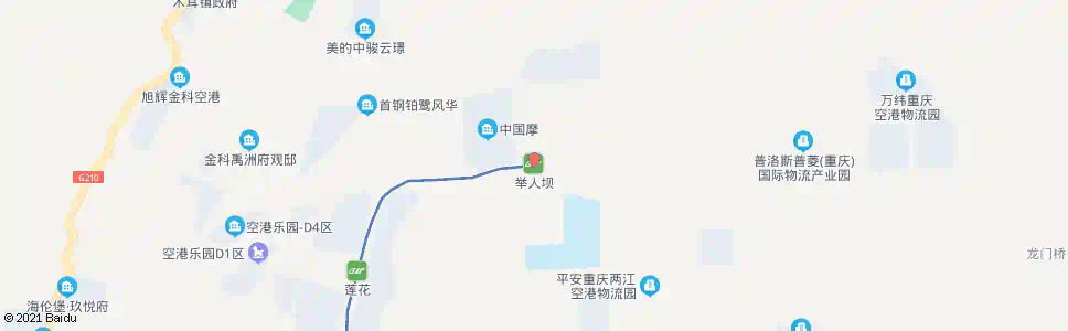 重庆轨道举人坝_公交站地图_重庆公交_妙搜公交查询2025