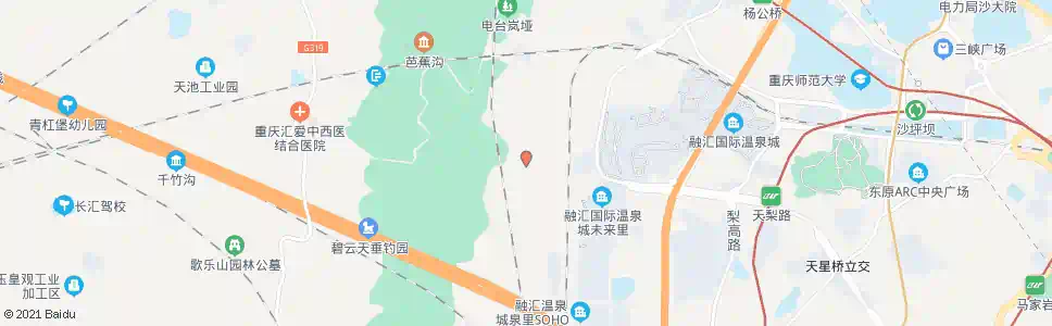 重庆芭蕉沟菜市_公交站地图_重庆公交_妙搜公交查询2025