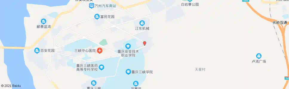 重庆天台新村_公交站地图_重庆公交_妙搜公交查询2025
