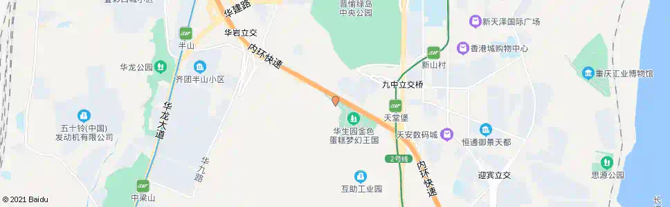 重庆大渡口华生园_公交站地图_重庆公交_妙搜公交查询2025