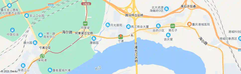 重庆寸滩_公交站地图_重庆公交_妙搜公交查询2025