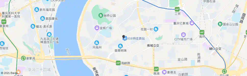 重庆明佳路_公交站地图_重庆公交_妙搜公交查询2025