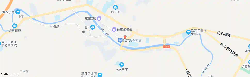 重庆红军广场_公交站地图_重庆公交_妙搜公交查询2025