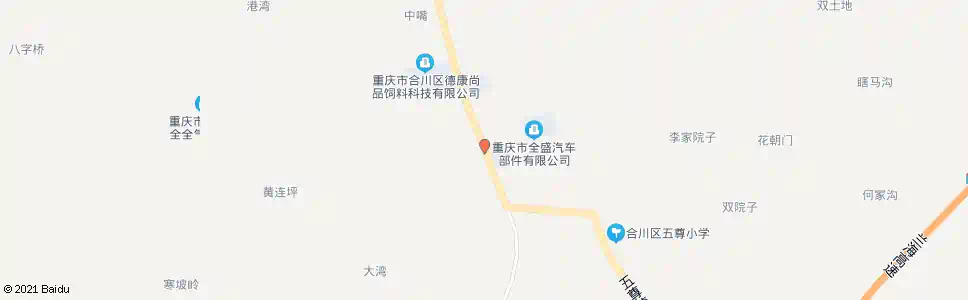 重庆钱塘钢厂_公交站地图_重庆公交_妙搜公交查询2025