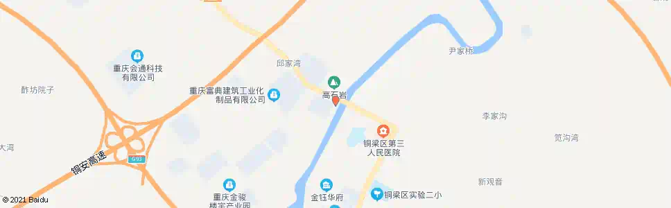 重庆蒲吕二桥_公交站地图_重庆公交_妙搜公交查询2025