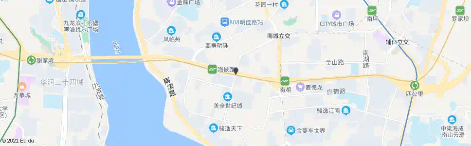 重庆桃源路_公交站地图_重庆公交_妙搜公交查询2025
