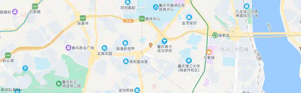 重庆石坪桥北_公交站地图_重庆公交_妙搜公交查询2025