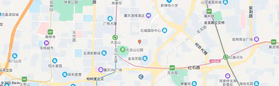 重庆松石北路_公交站地图_重庆公交_妙搜公交查询2025