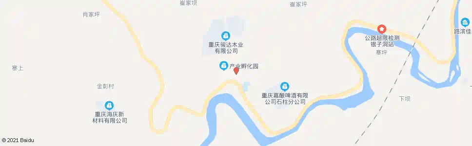 重庆金彰工业园区_公交站地图_重庆公交_妙搜公交查询2025