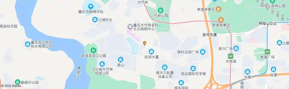 重庆渝江厂_公交站地图_重庆公交_妙搜公交查询2025