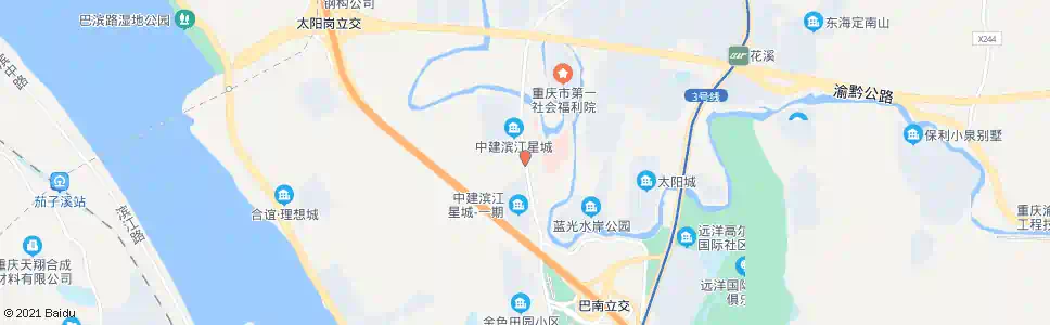 重庆走马梁(工职校巴南分校)_公交站地图_重庆公交_妙搜公交查询2025