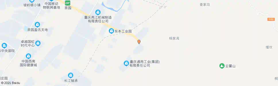 重庆机电路_公交站地图_重庆公交_妙搜公交查询2025