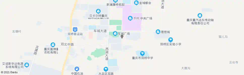 重庆车城印象_公交站地图_重庆公交_妙搜公交查询2025