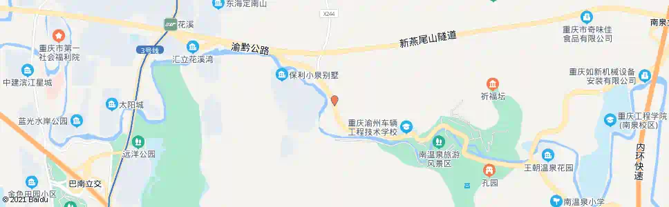 重庆南泉陈家桥_公交站地图_重庆公交_妙搜公交查询2025