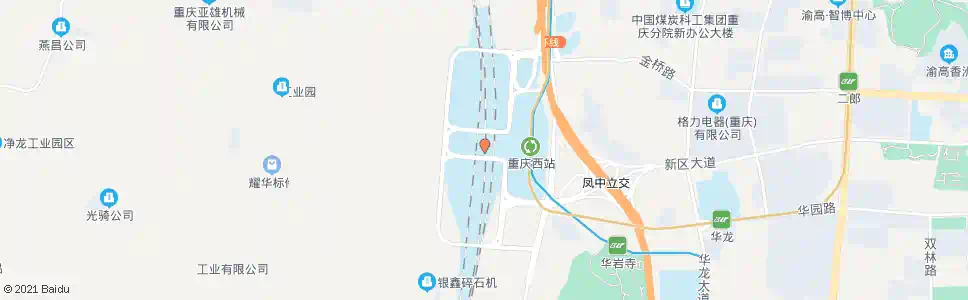 重庆荫山路西段_公交站地图_重庆公交_妙搜公交查询2025