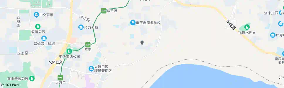 重庆渝钢村1站_公交站地图_重庆公交_妙搜公交查询2025