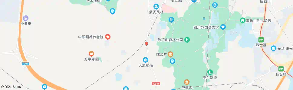 重庆歌乐山广场_公交站地图_重庆公交_妙搜公交查询2025