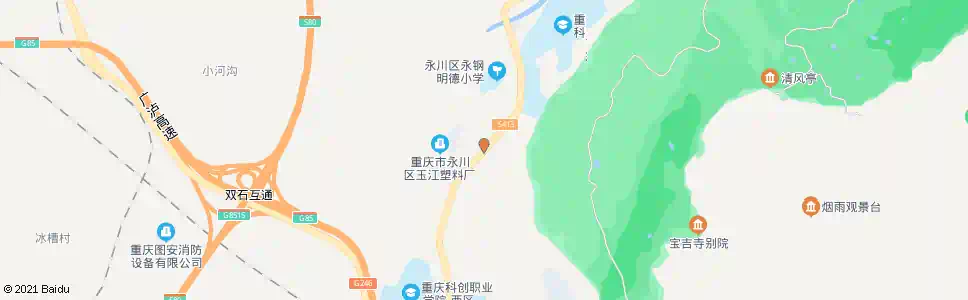 重庆三叉路_公交站地图_重庆公交_妙搜公交查询2025