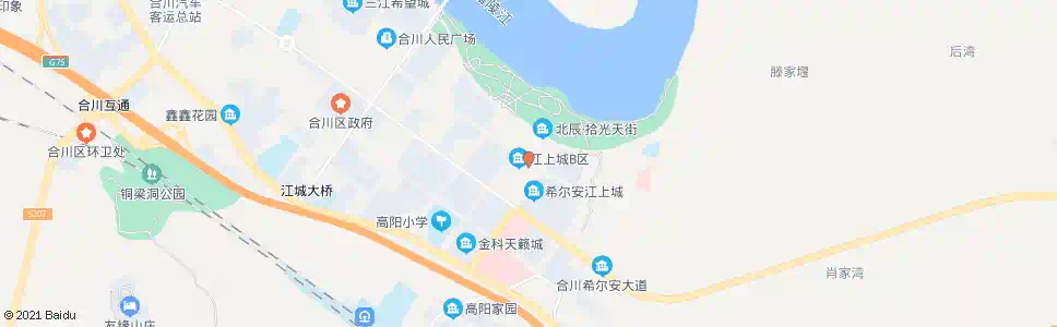 重庆希尔安市场_公交站地图_重庆公交_妙搜公交查询2025