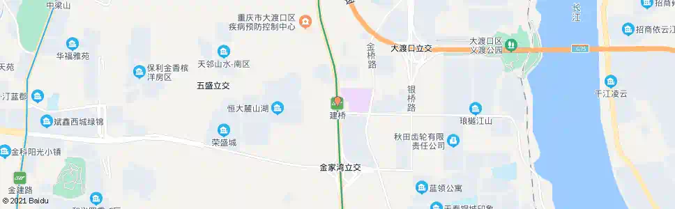 重庆轨道建桥_公交站地图_重庆公交_妙搜公交查询2025