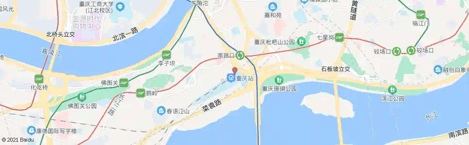 重庆吊唁厅_公交站地图_重庆公交_妙搜公交查询2025