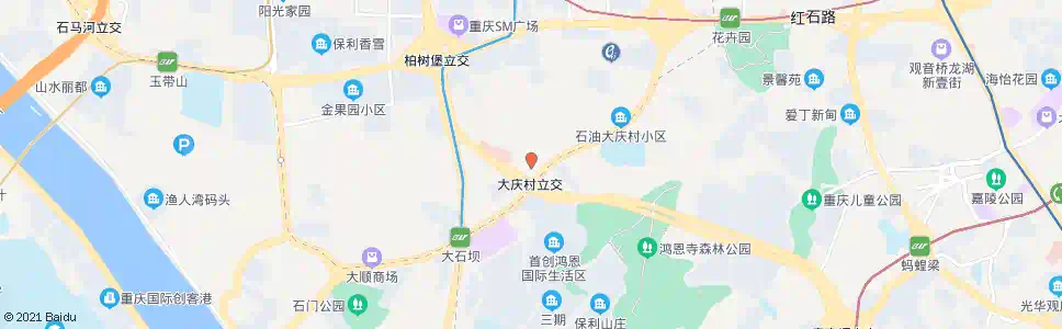 重庆大庆村_公交站地图_重庆公交_妙搜公交查询2025