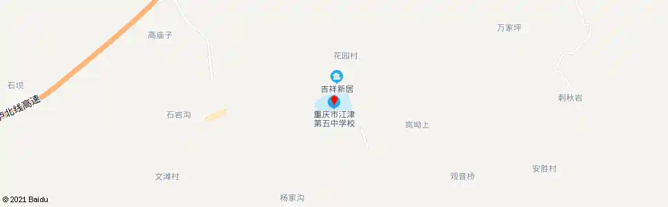 重庆老五中_公交站地图_重庆公交_妙搜公交查询2025