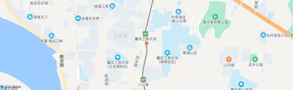 重庆五公里站_公交站地图_重庆公交_妙搜公交查询2025