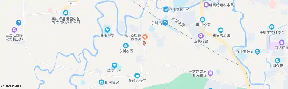 重庆大修厂_公交站地图_重庆公交_妙搜公交查询2025