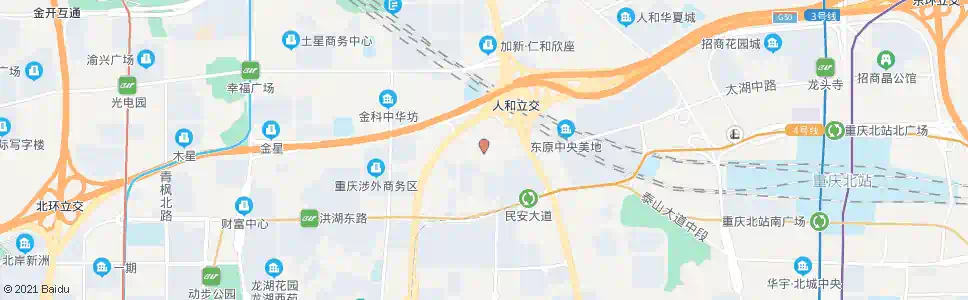 重庆渝北车管所_公交站地图_重庆公交_妙搜公交查询2025