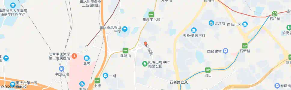 重庆凤鸣山(万家雅迪)_公交站地图_重庆公交_妙搜公交查询2025