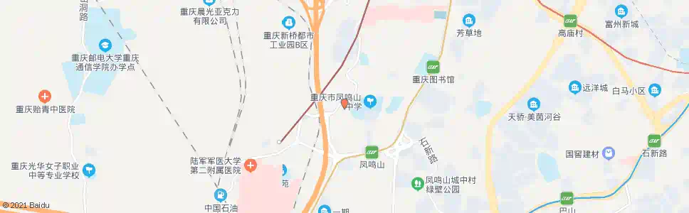 重庆高滩岩正街(四标厂)_公交站地图_重庆公交_妙搜公交查询2025