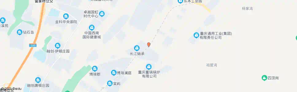 重庆蔷薇路_公交站地图_重庆公交_妙搜公交查询2025