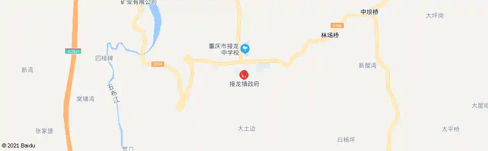 重庆接龙桥_公交站地图_重庆公交_妙搜公交查询2025