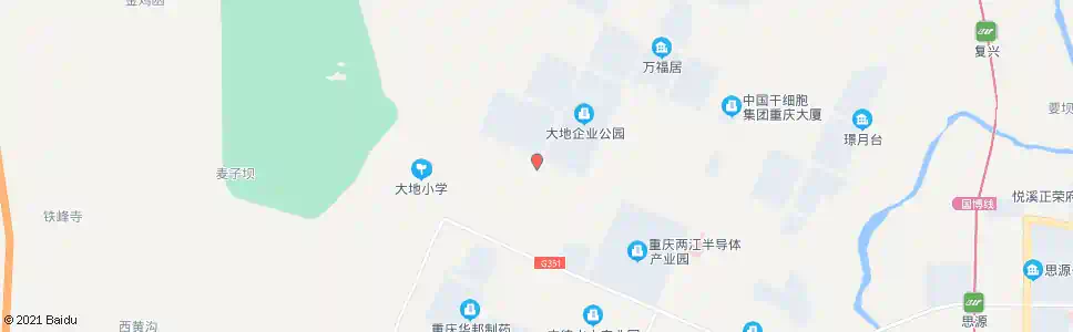 重庆大地渔村_公交站地图_重庆公交_妙搜公交查询2025