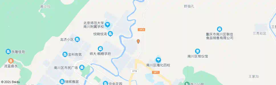 重庆南川骨科医院_公交站地图_重庆公交_妙搜公交查询2025