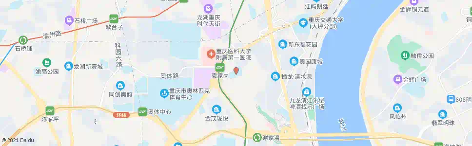 重庆田家炳中学_公交站地图_重庆公交_妙搜公交查询2025